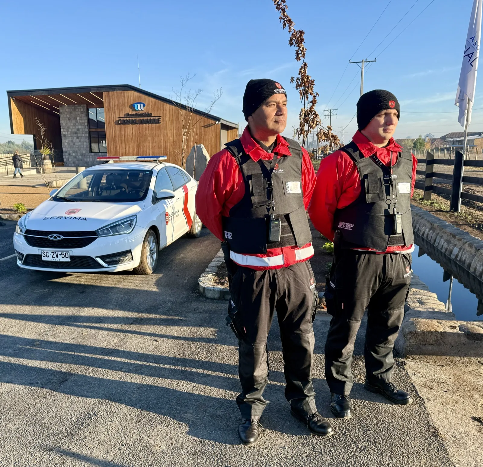 Equipo Servima en operación de seguridad privada en Talca
